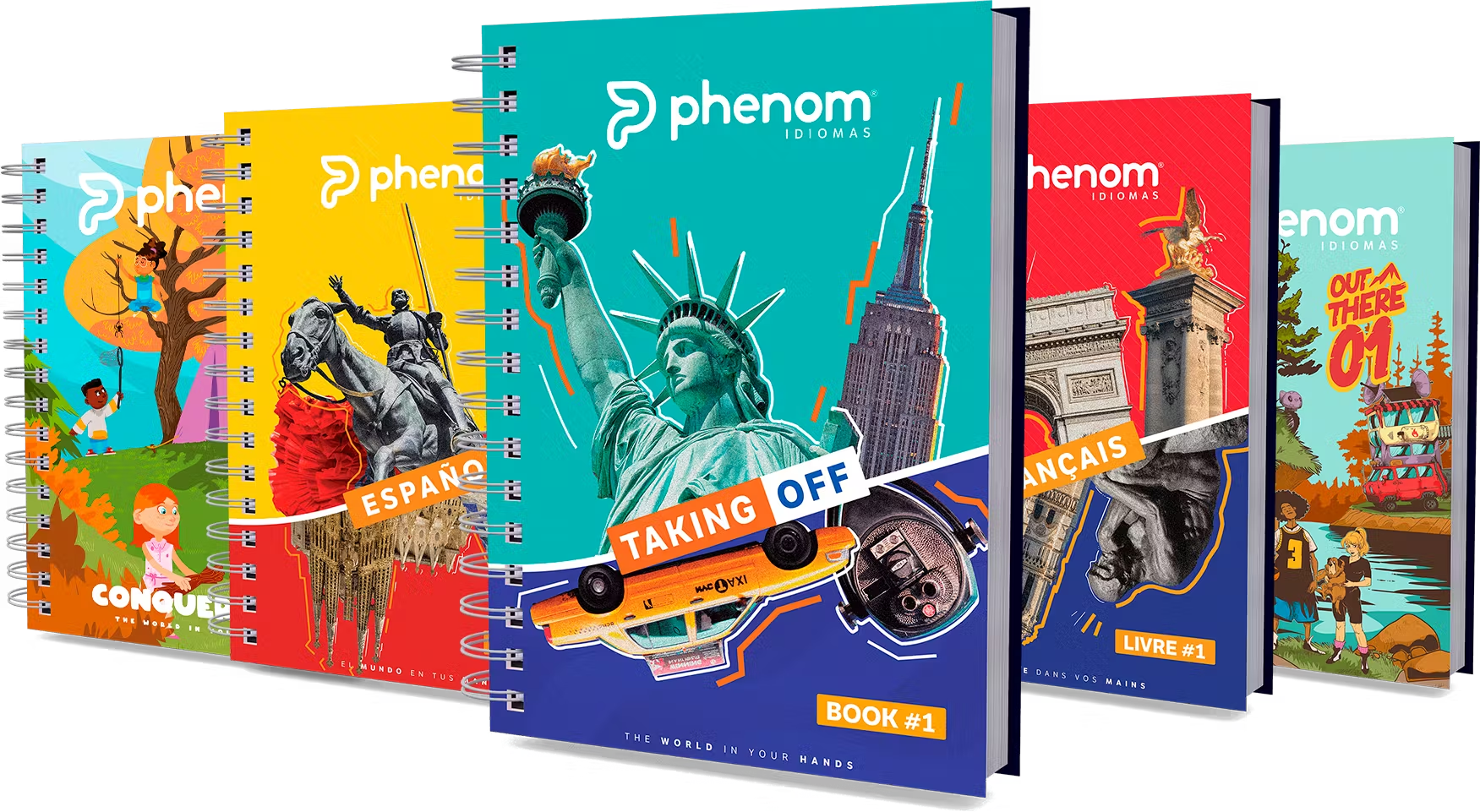 Material didático Phenom Idiomas