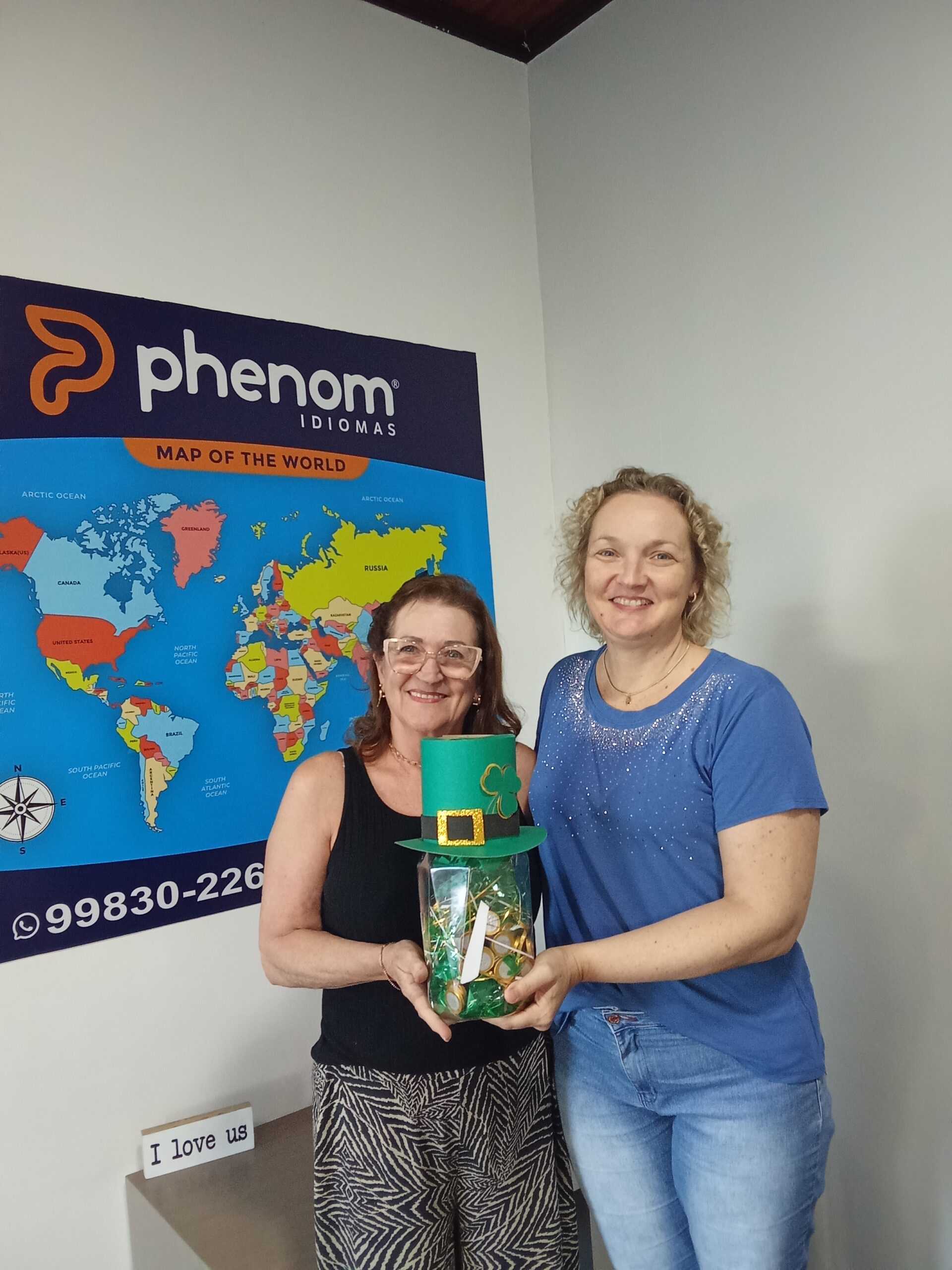 Professora de inglês da Phenom Idiomas Urussanga